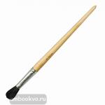 Кисточка "Белка" живописная, сосновая, круглая №9. Из натурального волоса