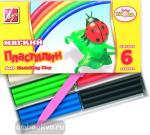 Мягкий пластилин со стеком "Кроха", 6 цветов