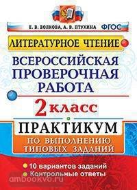 Всероссийские проверочные работы. Литературное чтение 2 класс. Практикум. ФГОС (Экзамен)