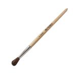 Кисточка "Пони" деревянная, круглая, №8