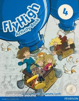 Fly High 4. Activity Book + Audio CD (Pearson)