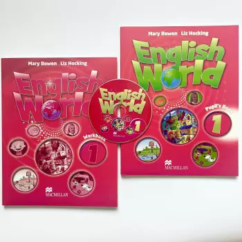English World 1. Учебник + рабочая тетрадь + audioCD. Комплект