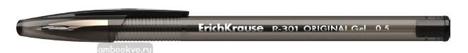 Ручка гелевая R-301, 0,5мм, черная (ErichKrause) - Ручка гелевая R-301, 0,5мм, черная (ErichKrause)