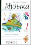 Алеев. Музыка 1 класс, рабочая тетрадь. РИТМ ФГОС