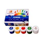 Краски гуашевые "Классика" 12 цветов, 20 мл, картонная коробка