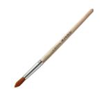 Кисточка "Синтетика" деревянная, круглая, №9