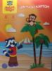 Набор цветного одностороннего немелованного картона формата А4. 8 цветов. 8 листов