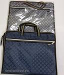 Сумка с ручками ткань А4 (серая)