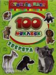 100 наклеек. Зверята