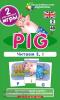Английский язык 2 уровень. Поросенок. Pig . Читаем E, I. Level 2. Набор карточек (Айрис)