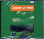 New Opportunities Russian Edition intermediate. Аудиодиск для занятий в классе