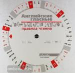 Лингва. Английские гласные. Правила чтения (круговой тренажер)