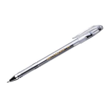 Ручка гелевая HI-JELL, HJR-500B, 0,5мм, черная, 1шт (Crown)