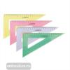 Треугольник 30 градусов 20 сантиметров, пластик, полупрозрачный (ShcoolФормат)