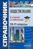 Ермоленко. Справочник. Обществознание в схемах и таблицах. 10-11 классы. Все разделы и темы кодификатора ЕГЭ. Мини-сочинение: факты и примеры по всем темам курса. Приложение: нормативно-правовые акты РФ. ФГОС