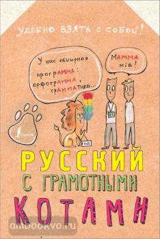 Грамотные коты в картинках. Русский язык с грамотными котами