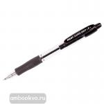 Ручка шариковая, масляная, автоматическая PILOT BPGP-10R-F-B чёрная, 0,7 мм, резиновый упор для пальцев